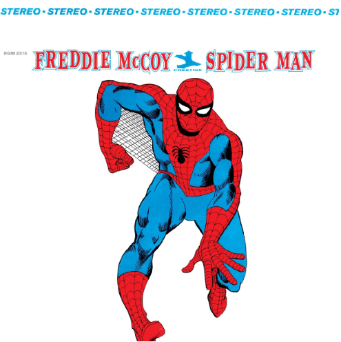 Spider-Man [60th Anniversary - All Analog - Clear with Red and Blue Swirl]