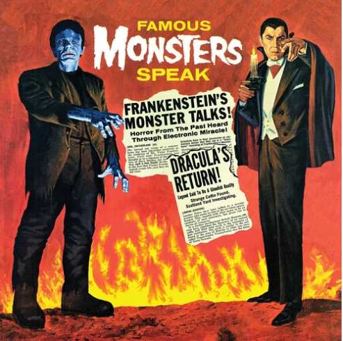 Gabriel Dell - Famous Monsters Speak [Red & Black Splatter]