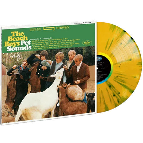 The Beach Boys - Pet Sounds [Numbered - Yellow & Green Splatter]