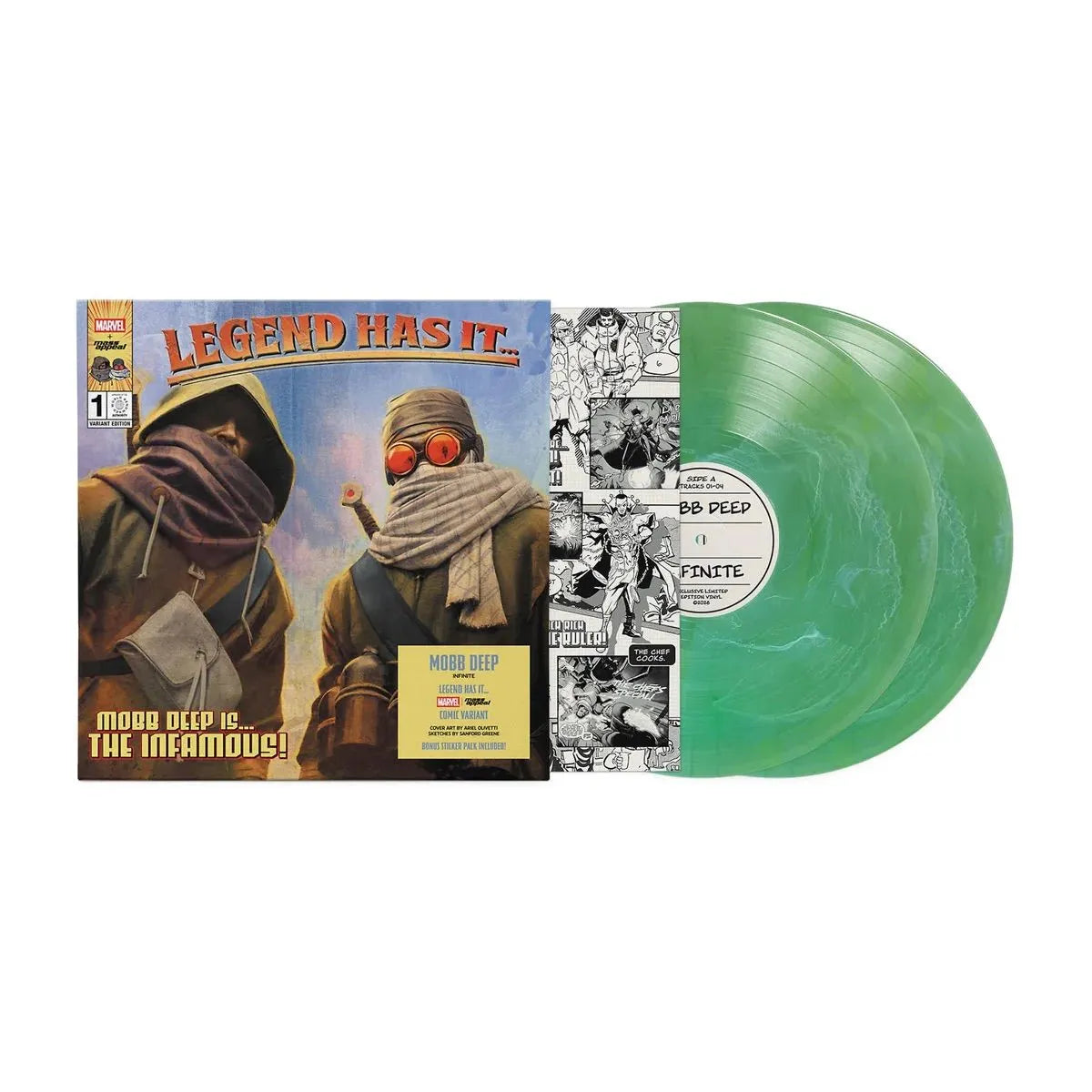 Mobb Deep - Infinite [Legend Has It... Comic Variant - Green Marble]