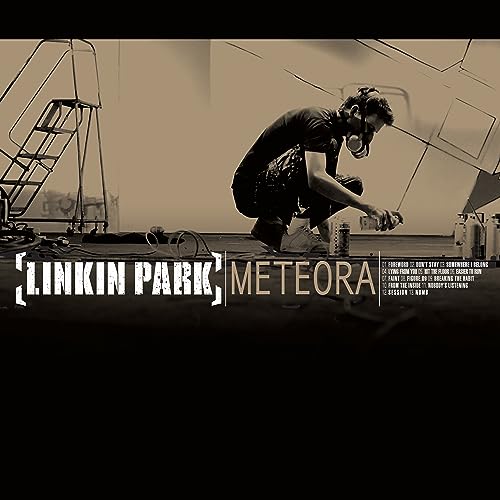 Linkin Park - Meteora (Translucent Gold & Red Splatter]