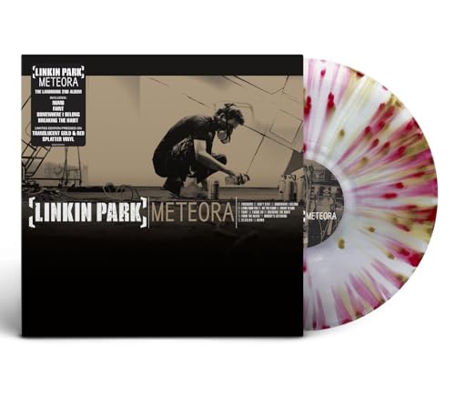 Linkin Park - Meteora (Translucent Gold & Red Splatter]