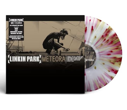 Linkin Park - Meteora (Translucent Gold & Red Splatter]