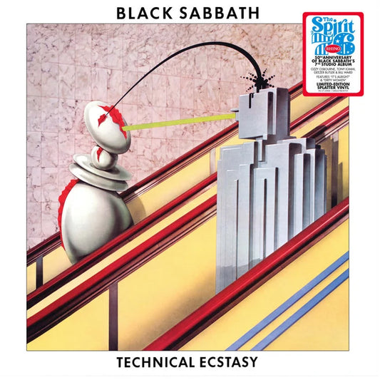 Black Sabbath - Technical Ecstasy [Spirit Of '76, Brick & Mortar Exclusive - Clear With Green/Black Splatter]