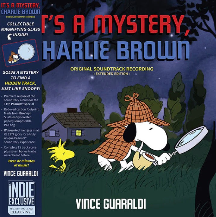 It's A Mystery, Charlie Brown [Indie Exclusive - Magnifying Glass Clear]