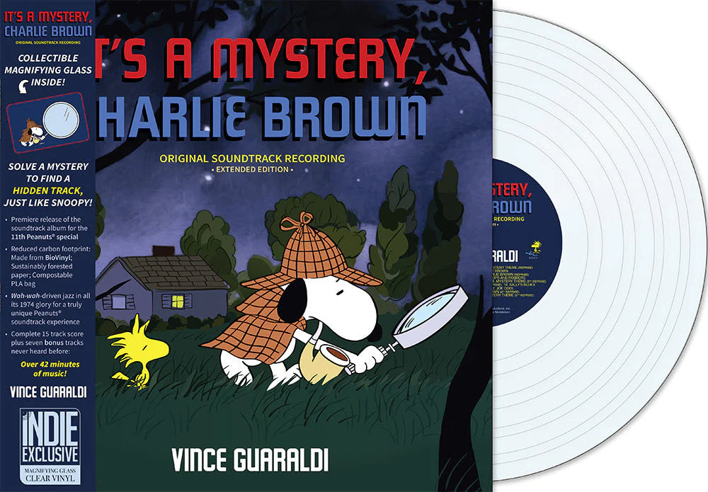 It's A Mystery, Charlie Brown [Indie Exclusive - Magnifying Glass Clear]